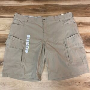 Duluth Trading Cargo Shorts Mens 48 Flex Dry on the Fly Relaxed Fit NWT